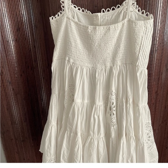 Anthropologie Adrianna Forever That Girl White Eyelet Romper - Picture 7 of 13